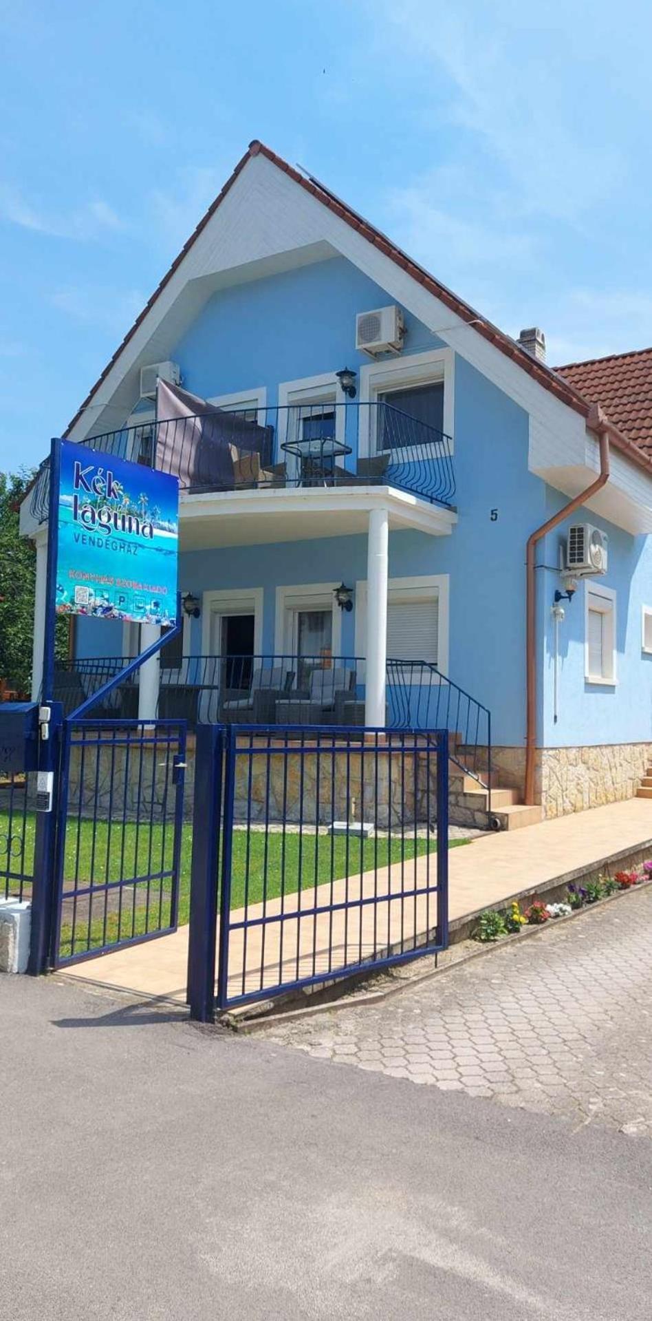 Kék Lagúna Vendégház Balatonfüred Esterno foto